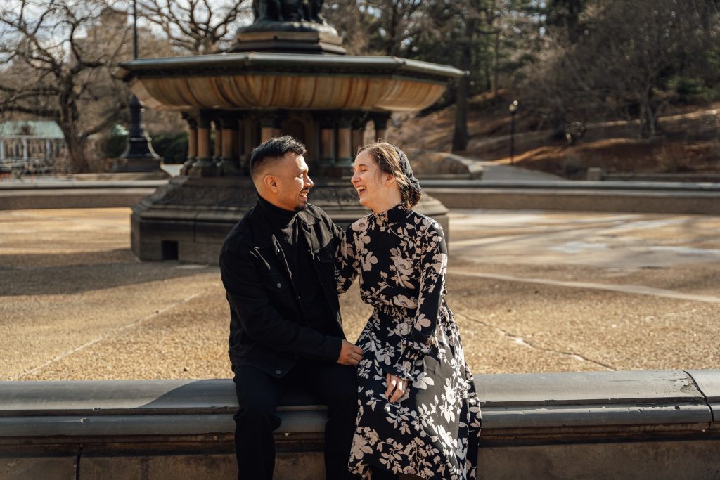 Alex and Bri during their engagement session — photograph 2
