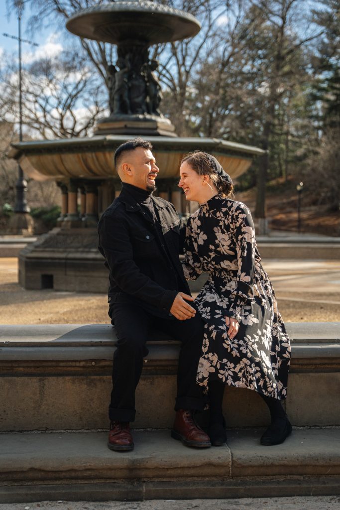 Alex and Bri during their engagement session — photograph 3