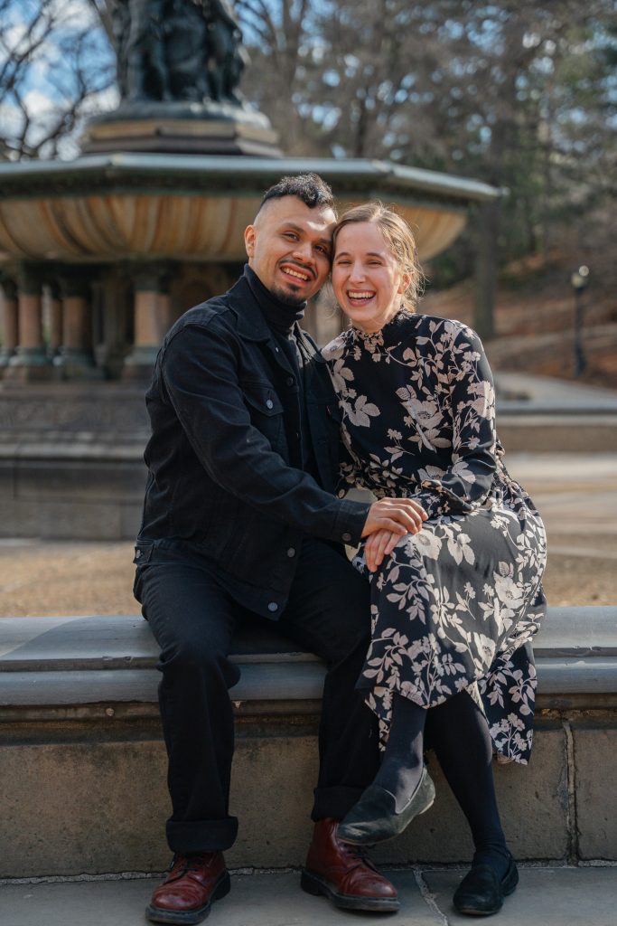 Alex and Bri during their engagement session — photograph 4