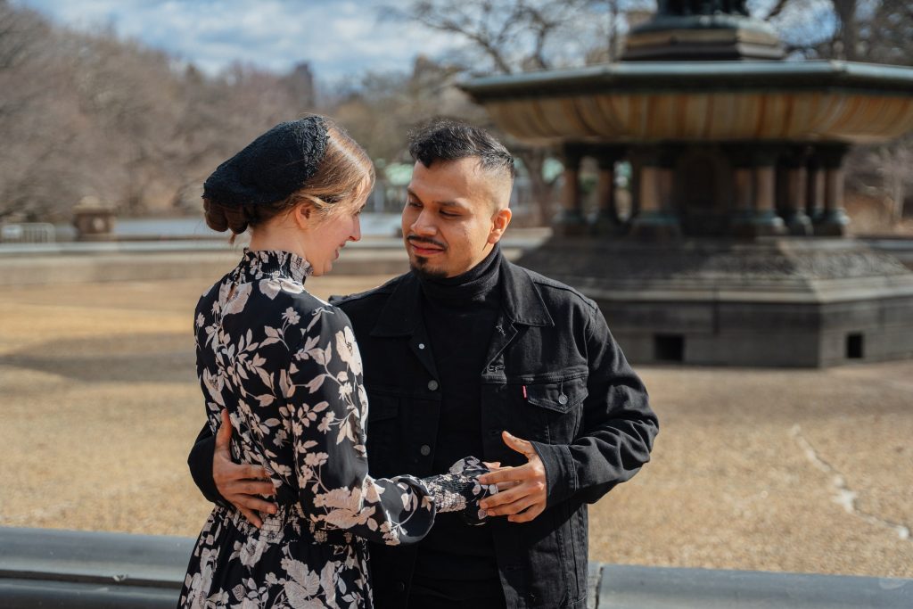 Alex and Bri during their engagement session — photograph 11