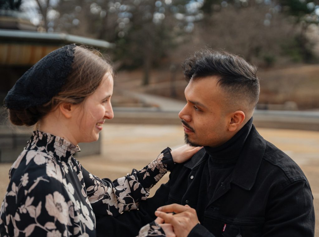 Alex and Bri during their engagement session — photograph 12