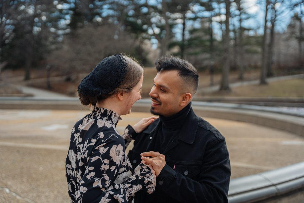Alex and Bri during their engagement session — photograph 13