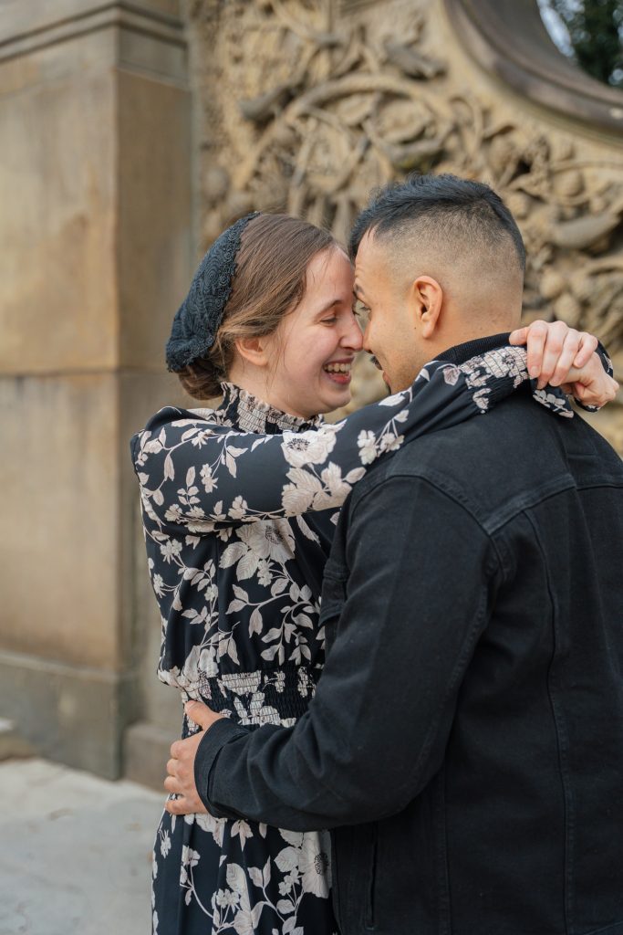Alex and Bri during their engagement session — photograph 21