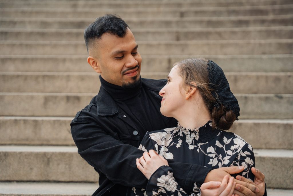 Alex and Bri during their engagement session — photograph 23