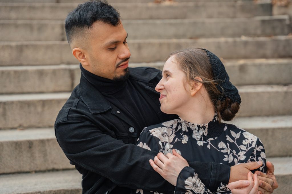 Alex and Bri during their engagement session — photograph 24