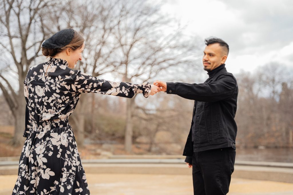Alex and Bri during their engagement session — photograph 61