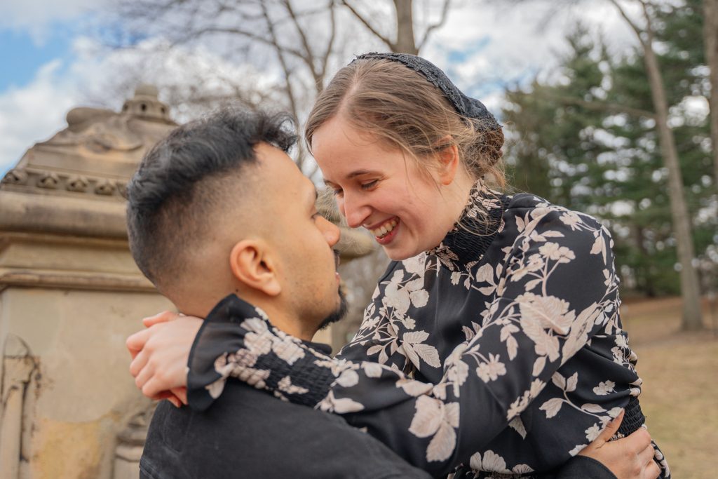 Alex and Bri during their engagement session — photograph 70