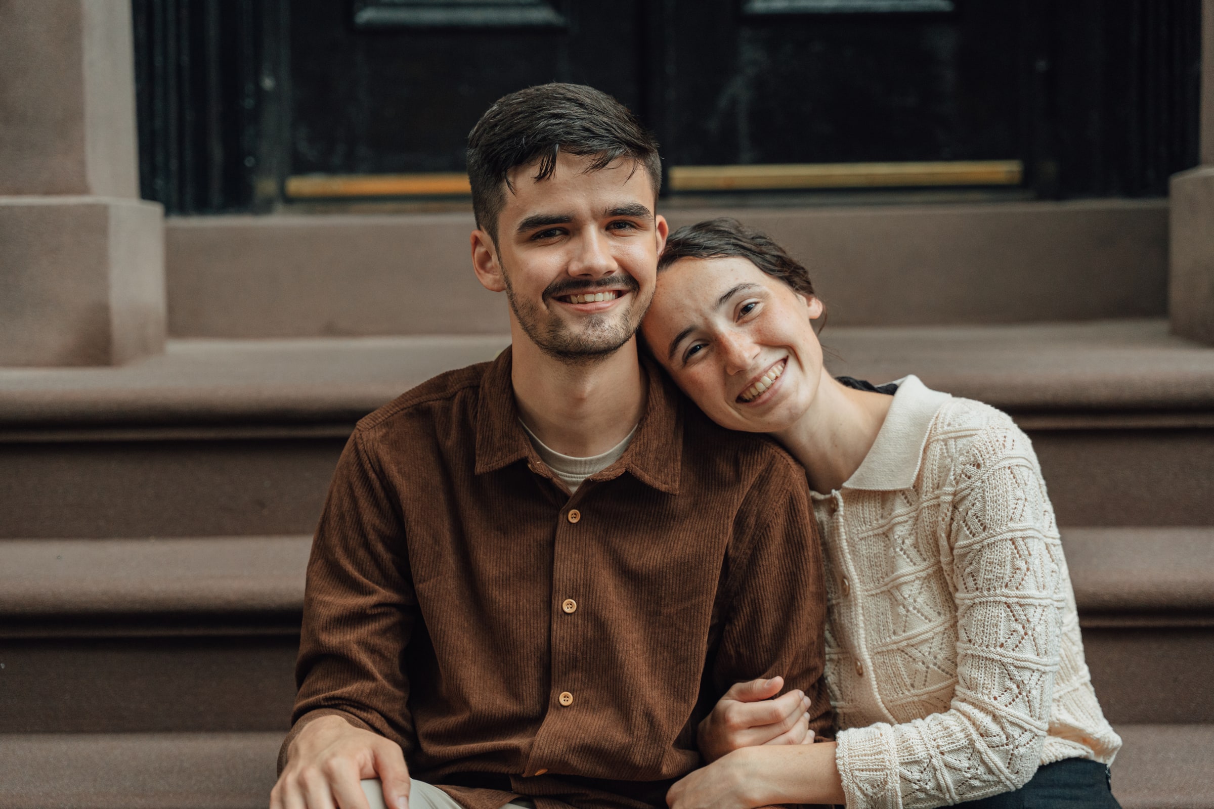 Trennis and Maria during their engagement session